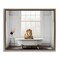 Stupell Industries Minimalist Lion Bathtime Floating Frame, design by Sasha